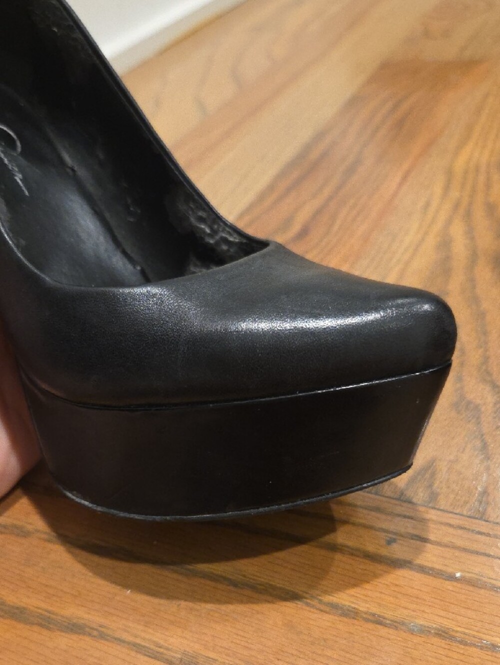 Jessica Simpson Black Platform Stiletto Pumps - Picture 4 of 9